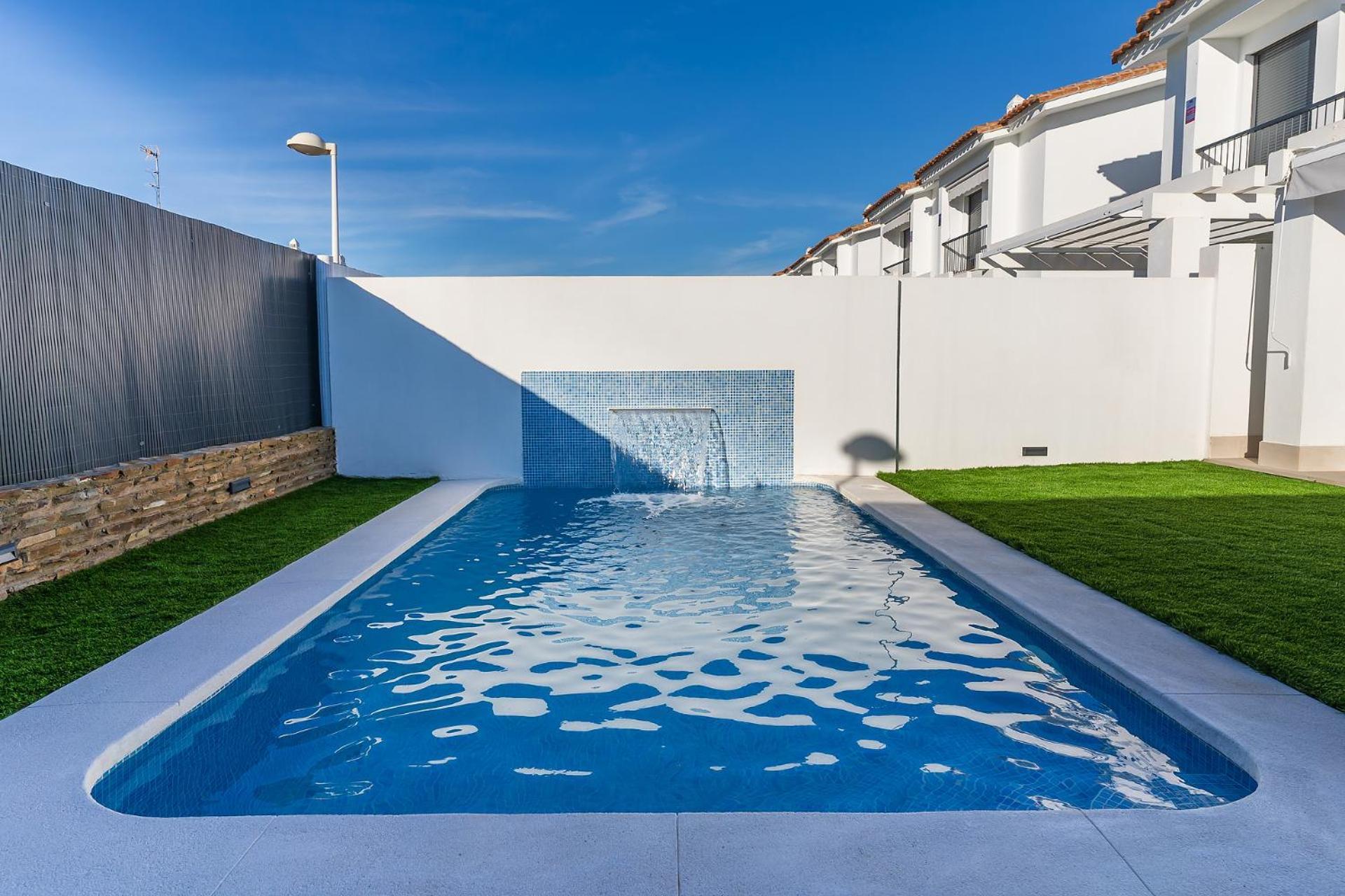 Pareado Con Piscina En El Rompido Villa Luaran gambar